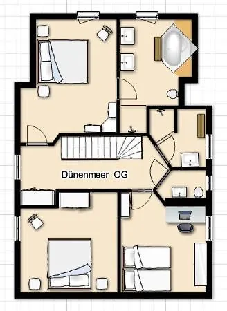 Casa vacanze Ostduene Duenenmeer Juist